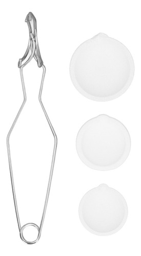 Juego De Crisoles De Cuarzo Pequeños, 4 Piezas, Resistentes