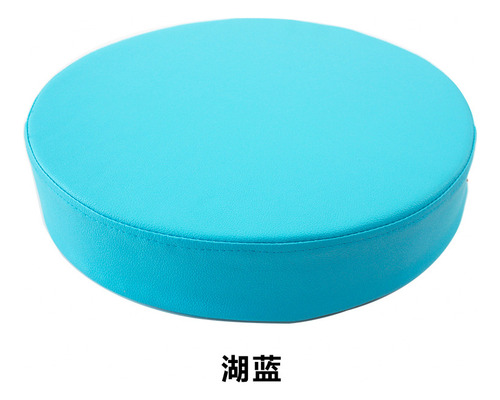 Azul Lago: 45 Cm De Diámetro X 5 Cm De Grosor (cojín Redondo