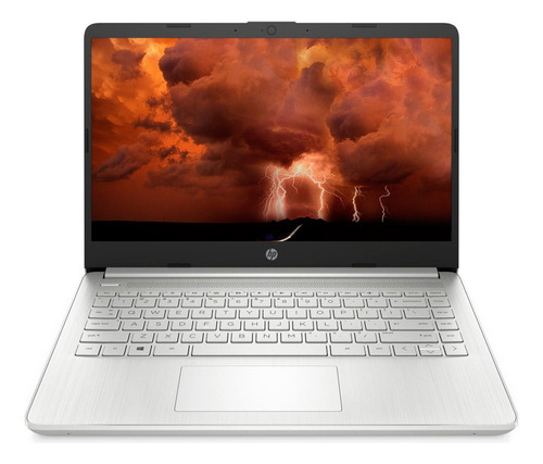 Laptop Hp / Amd Ryzen 3 / 128 Ssd + 4gb / 14 Fhd / Windows Color Plateado