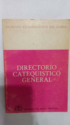 Directorio Catequistico General Sagrada Congregación Clero