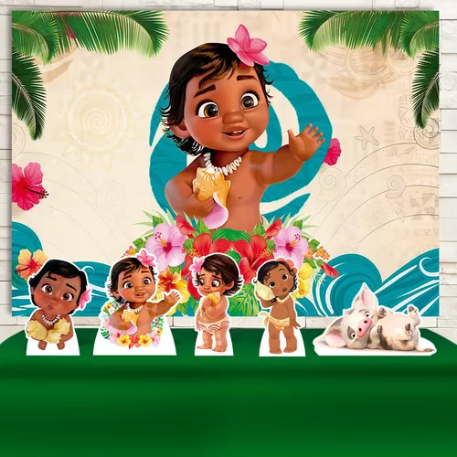 Moana baby shark azul - festa decoração - BOLA DE NEVE - Kit Decoração de  Festa - Magazine Luiza