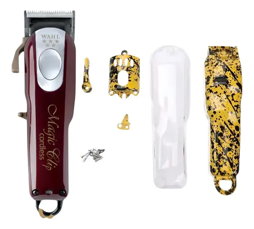 Cortadora de Pelo Wahl Magic Clip Inalámbrica con Carcasa Amarilla