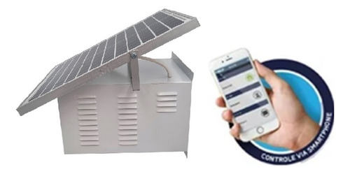 Alarma Solar 30w Gsm 200 Usuarios Y Panel Solar 15w