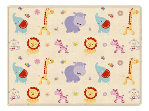 Tapete Para Gatear Antideslizante De 180x150 Cm Para Bebés
