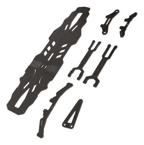 Placa De Chasis De Fibra De Carbono, Accesorio Rc Car, Alta