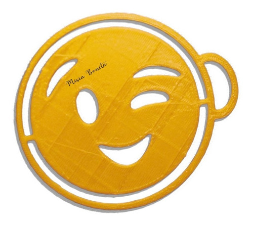 Stencil Emojis 6 A 8 Cm Decora Cafe Reposteria Galletas