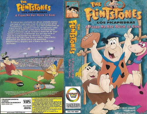 The Flintstones Vhs Los Picapiedras A Pedro No Hay Quien Le