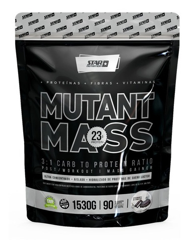 Ganador De Masa Muscular Mutant Mass Star Nutrition 1,5kg