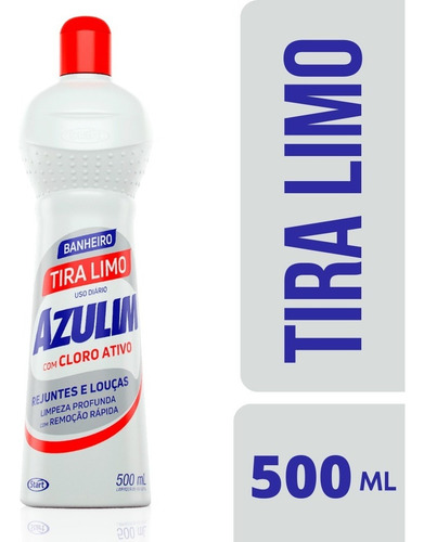 Azulim Limpador Tira Limo Limpa Rejuntes 500 Ml