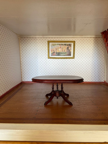 Colección Casa De Muñecas Victoriana Muebles Comedor C/acces (Usado)