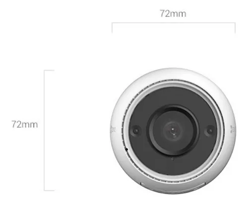 Cámara De Seguridad Ezviz Cs-h3c-r100-1k2wf Con Resolución