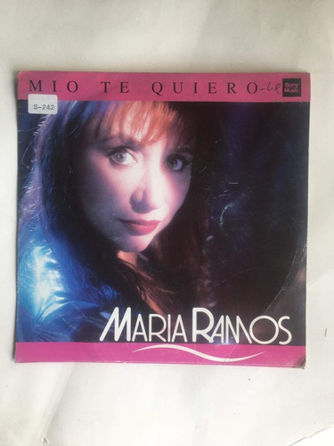 Vinilo Single María Ramos Mío Te Quiero