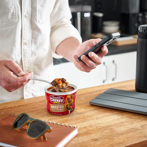 Campbells Sopa Chunky Res Con Vegetales 432g