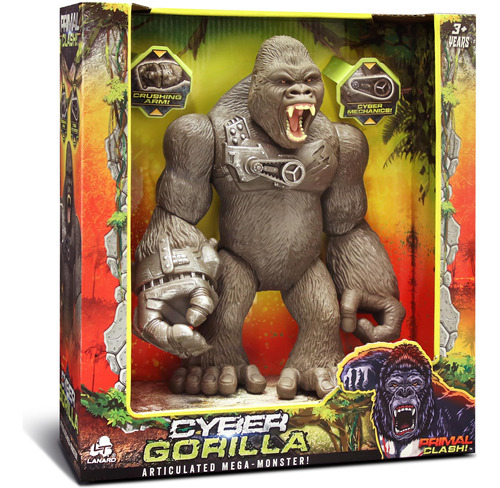 Lanard Primal Clash! Cyber Gorilla Mega Monster! - Figura A.