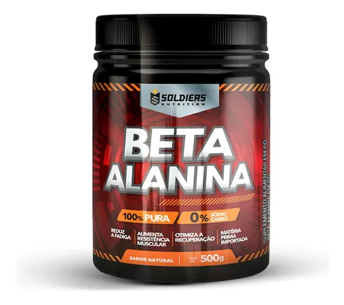Beta Alanina 500g Soldiers Nutrition