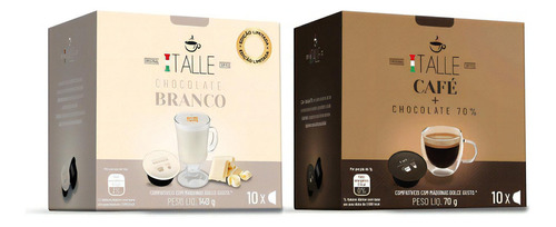 Capsulas Dolce Gusto Cafe Italle Chocolate 20 Und