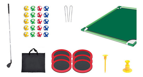 Juego De Golf Pong, Incluye Pelotas De Golf Bastidor Único