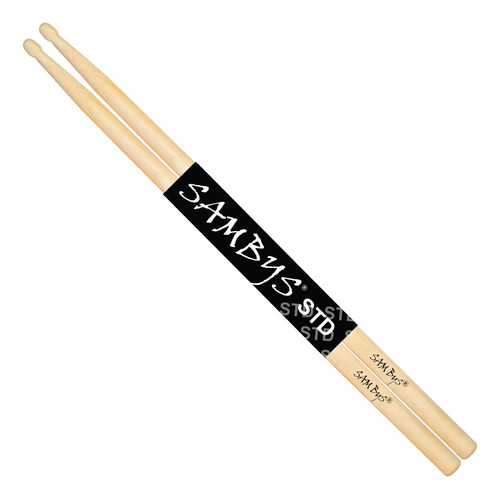 Palillos Batería Baquetas Sambys STD 5B Punta Madera