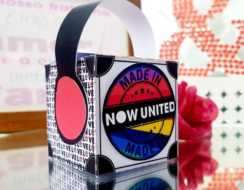 Imagem 1 de 4 de Caixa Fone Now United 40 Peças