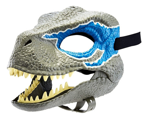 Imagem 10 de 10 de Máscara Dinossauro Velociraptor Blue Jurassic World - Mattel