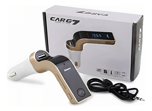 Adaptador Bluetooth Para Auto Transmisor De Radio Inalámbric
