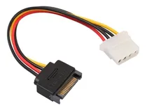Comprar Cable Sata Poder 15 Pines Hembra A 4 Pines Macho Molex Ide