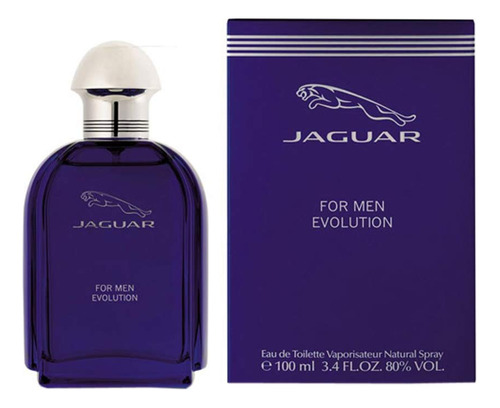 Perfume Jaguar Evolution Eau De Toilette 100 Ml Para Hombre