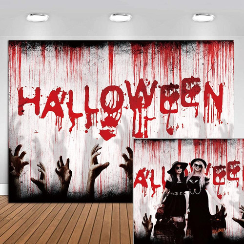 Bloody Halloween Photography Backdrop 7x5ft Gotpping Blood P
