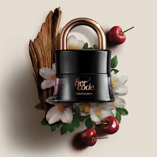 Presente Her Code Eau De Parfum 50ml Loção Corporal Perfumado Oboticario 200ml Presente Volume Da Unidade 50 Ml