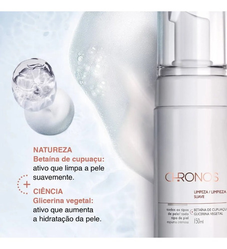 Espuma De Limpeza Com Cremosidade E Refrescancia 150ml