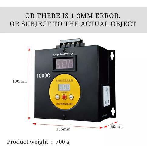 10000w Hogar Compacto Controlador De Voltaje Variable