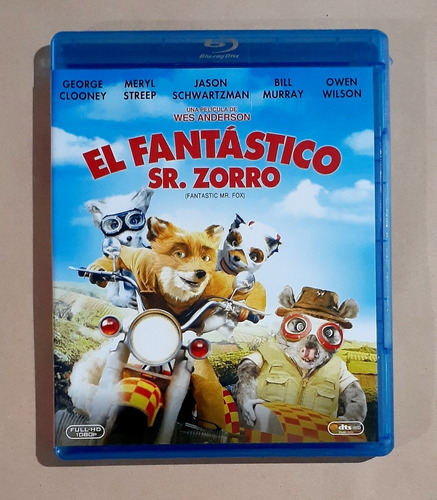 El Fantástico Sr. Zorro ( Wes Anderson) - Blu-ray Original