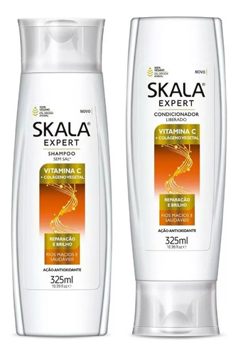 Skala Shampoo + Acondicionador Vitamica C Colageno Vegetal