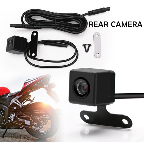 .. Cámara De Grabación De Motocicletas, 1080p Doble Gran