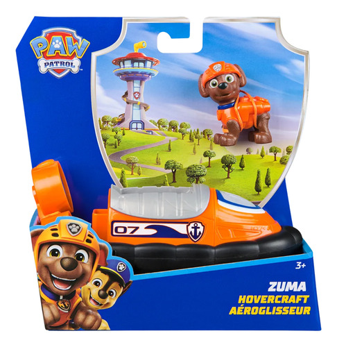 Paw Patrol Vehículo 16 Cm Con Figura - Spin Master Color Zuma