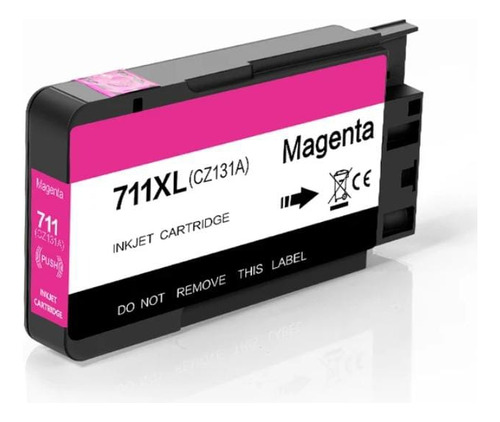 Cartucho Alternativo 711xl Magenta Para Plóter T120 T520