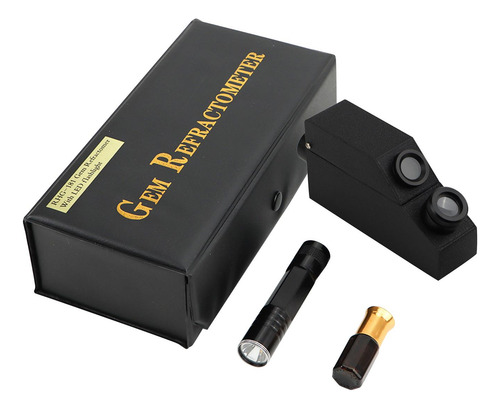 Refractómetro Gem Medición Refractiva Ligero Fácil De