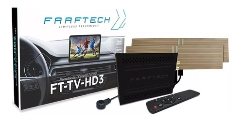 Receptor Tv Digital Full Hd Saida Hdmi Faaftech Ft-tv-hd3