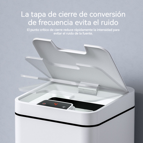 Cubo Basura De 18 L Recargable Con Sensor Inteligente Sala