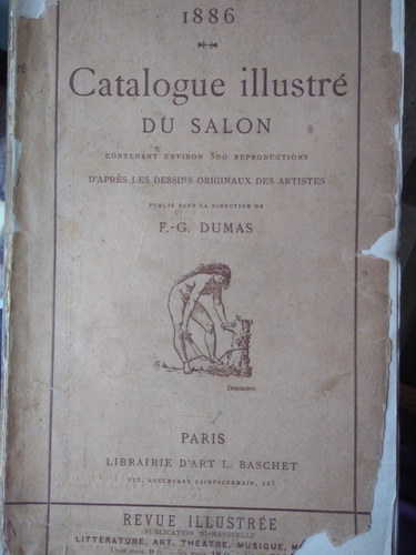 Libro Catalogue Illustre Du Salón 1886