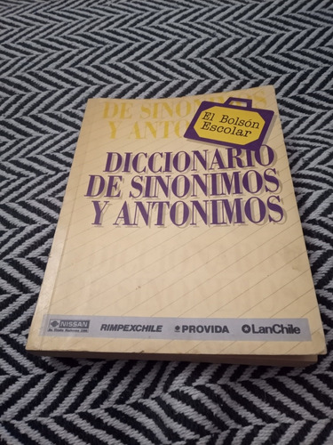 Diccionario Antiguo, Sinónimos Y Antónimos