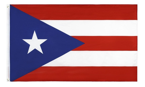 Bandera De Puerto Rico 150 Cm X 90 Cm 
