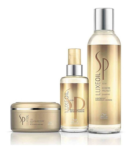 Luxe Oil Wella System Professional Kit 3 Productos
