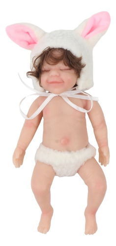 Boneca Reborns, Mini Boneca Recém-nascida, Corpo Inteiro, De