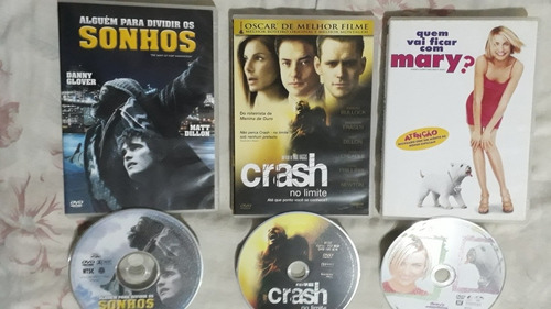 Dvd Alguém Para Dividir Os Sonhos+crash+1 Matt Dillon M32