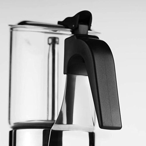 Imagen 3 de 5 de Cafetera Acero Y Vidrio