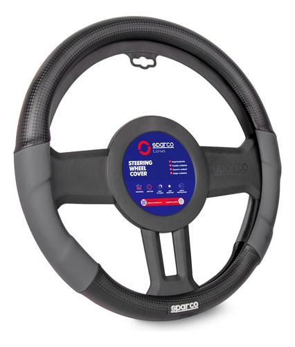 Forro Timon Sparco Cubre Volante Carro Protector Lujo