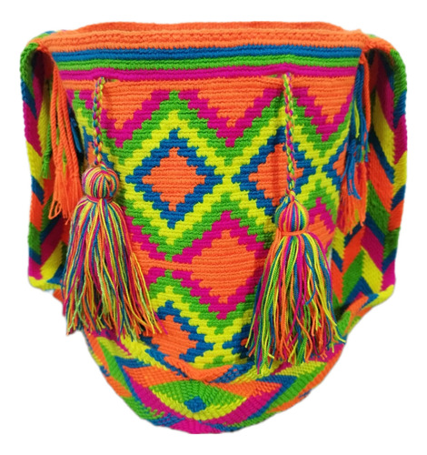 Mochilas Wayuu Originales, Diseño  Bolsos Tejidas A Mano. 