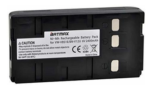 Batería De Videocámara - Batmax 2400mah Bn-v12u Battery For 