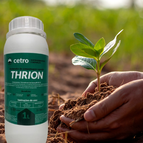 Trichoderma Harzianum Thrion 1l | Fungicida Biológico Solo